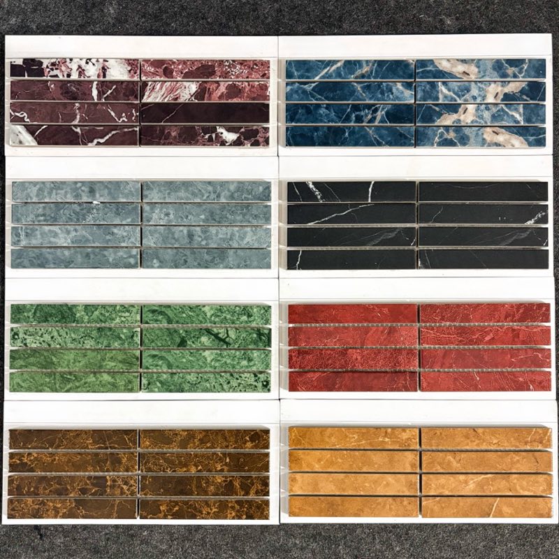 Tile design on display at Rathi Sales Agencies, Visakhapatnam